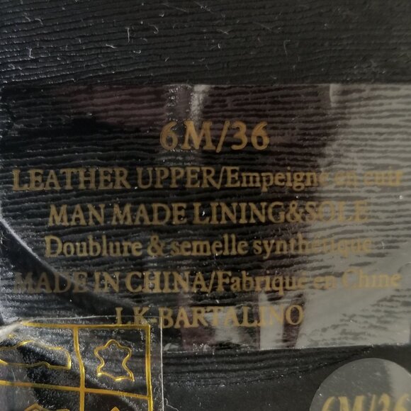 Lucky Brand Bartalino Bootie, Black Leather, Womens Size 6 M / 36 - Picture 12 of 13